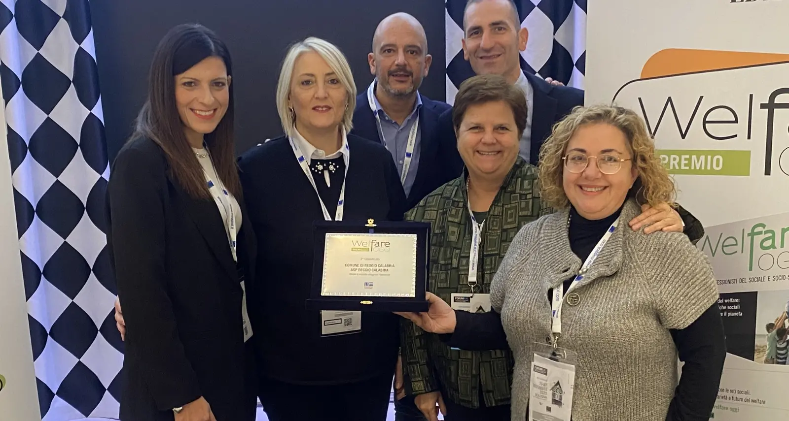 Premio Welfare 2025: Reggio Calabria si classifica al secondo posto con il progetto “Visioni e pratiche integrate innovative”\n