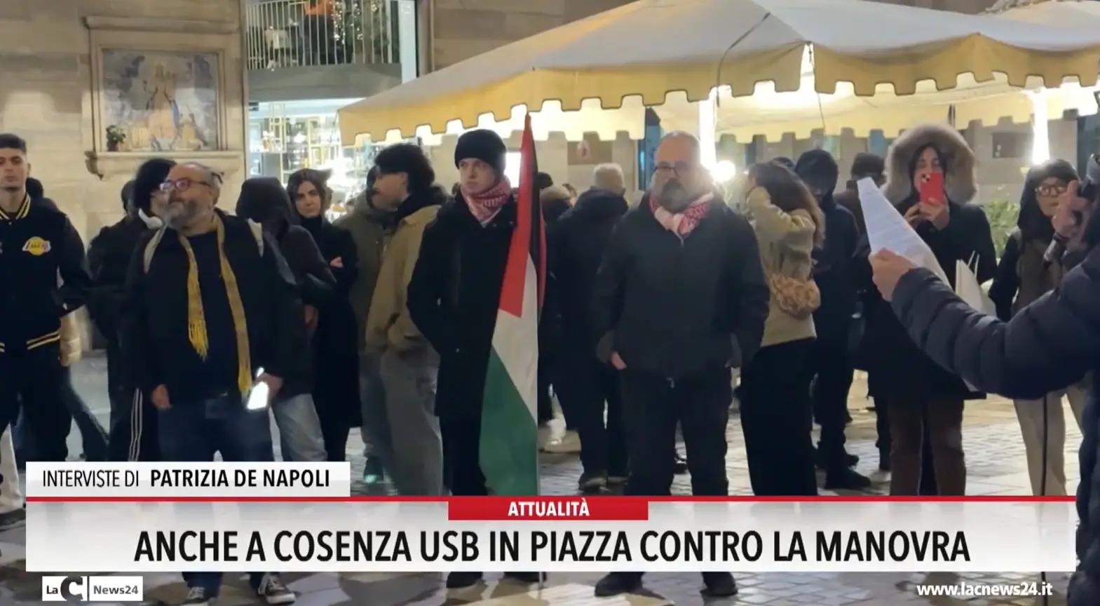 Anche a Cosenza Usb in piazza contro la manovra