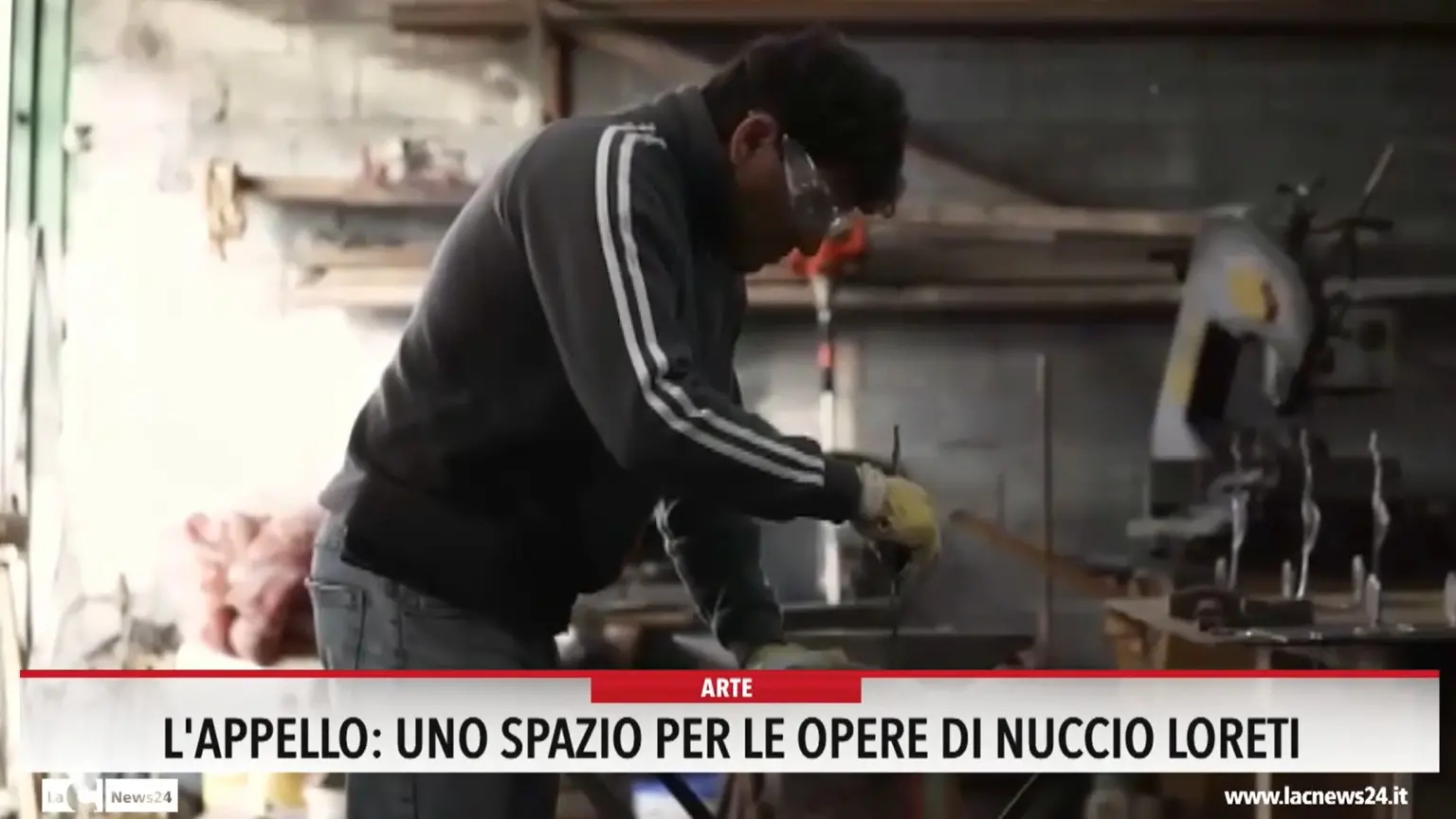 Catanzaro, l'appello: «Uno spazio per le opere di Nuccio Loreti»