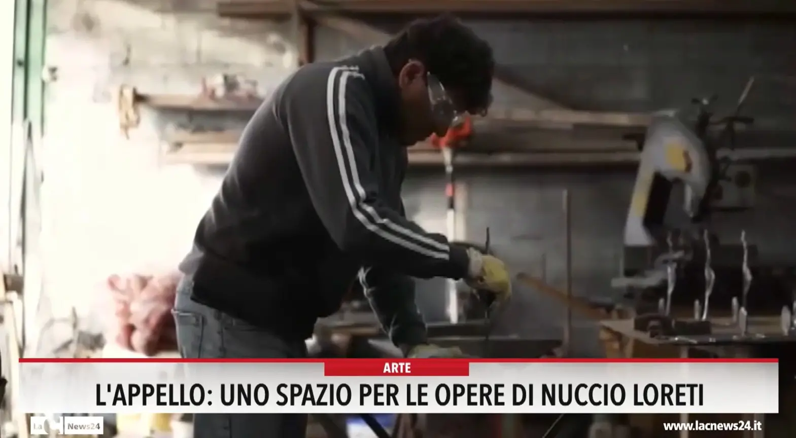 Catanzaro, l'appello: «Uno spazio per le opere di Nuccio Loreti»