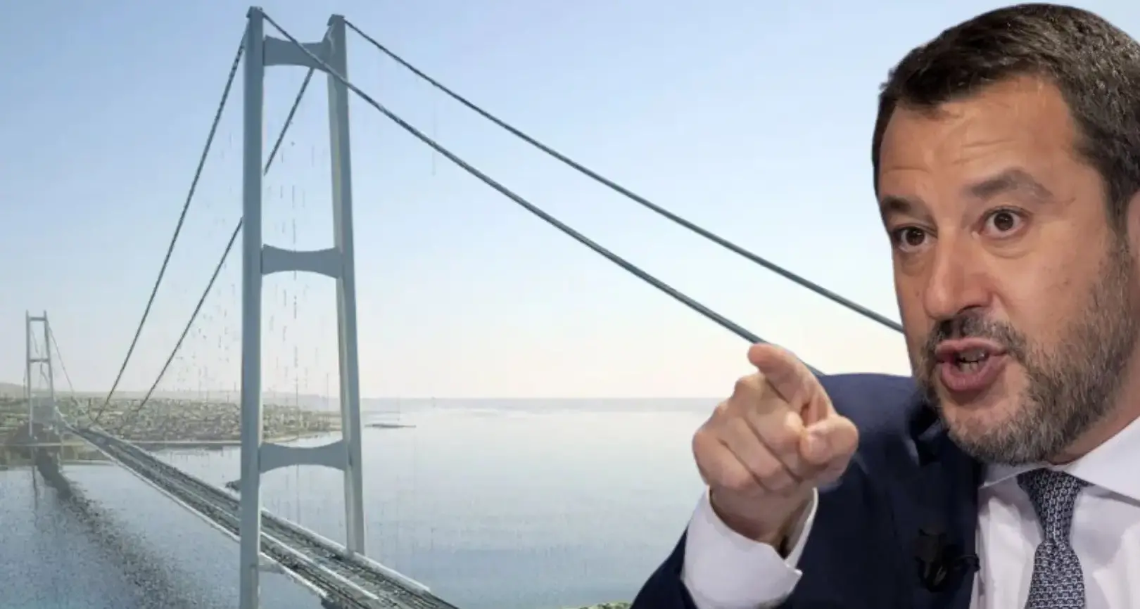 Salvini “risponde” ai No Ponte: «I cantieri\u00A0apriranno nel 2026, in Calabria e Sicilia 45 miliardi in opere pubbliche»\n
