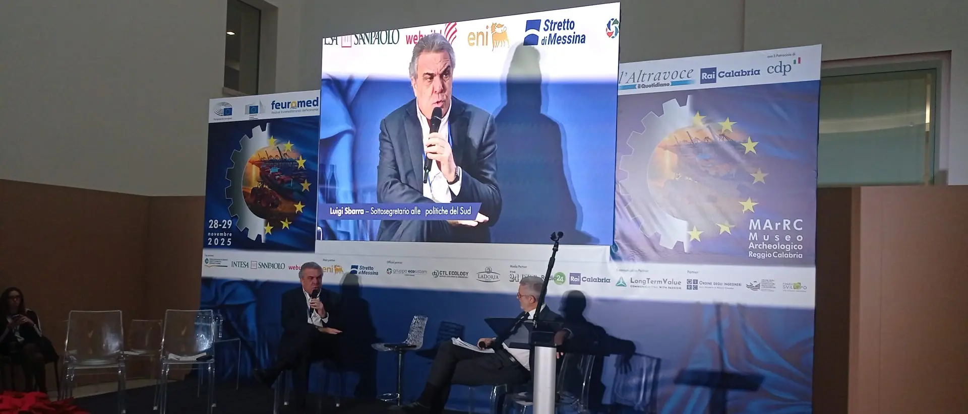 Il Sottosegretario Sbarra al convegno \"Connessioni mediterranee\" a Reggio Calabria\n