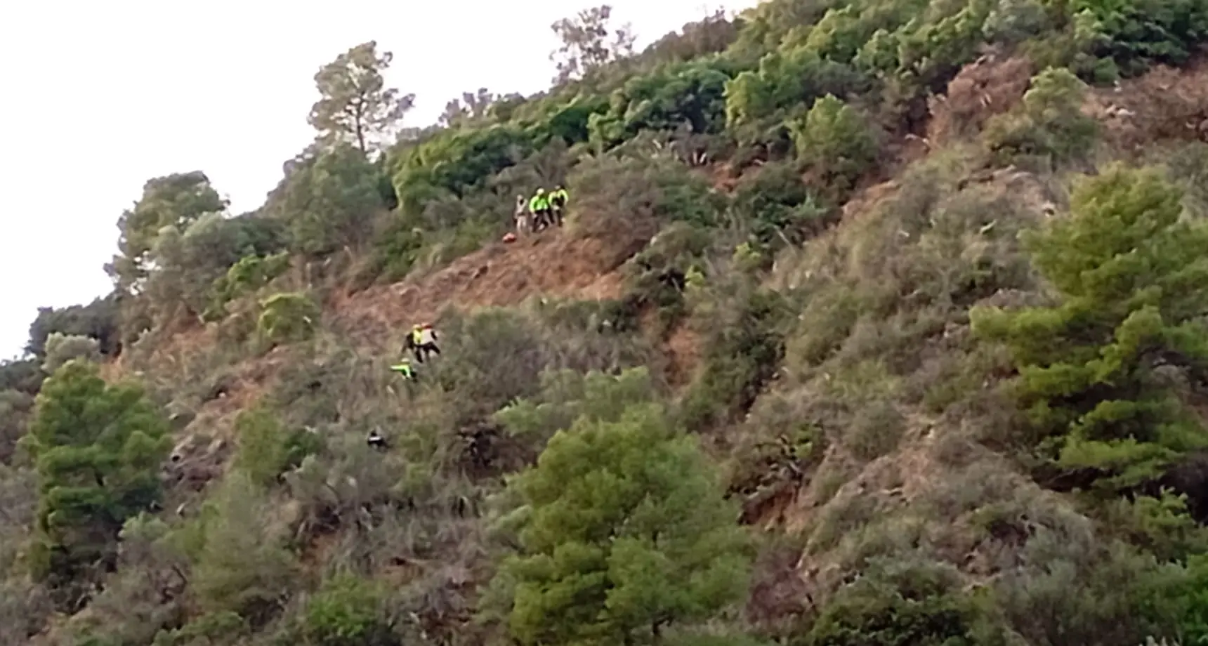 Escursionista di 71 anni salvato sulla Timpa della Motta\n