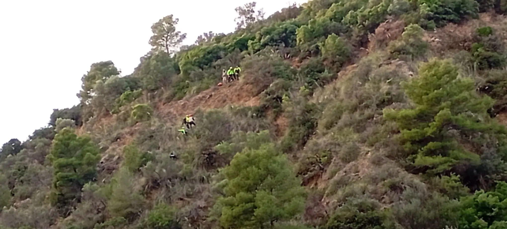 Escursionista di 71 anni salvato sulla Timpa della Motta\n