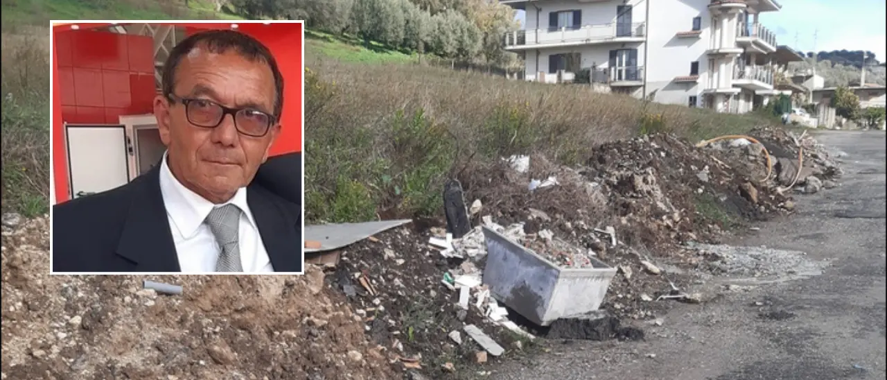 San Calogero, «viale Aldo Moro trasformato in discarica»: la denuncia del candidato a sindaco Michele\u00A0Maccarone\n