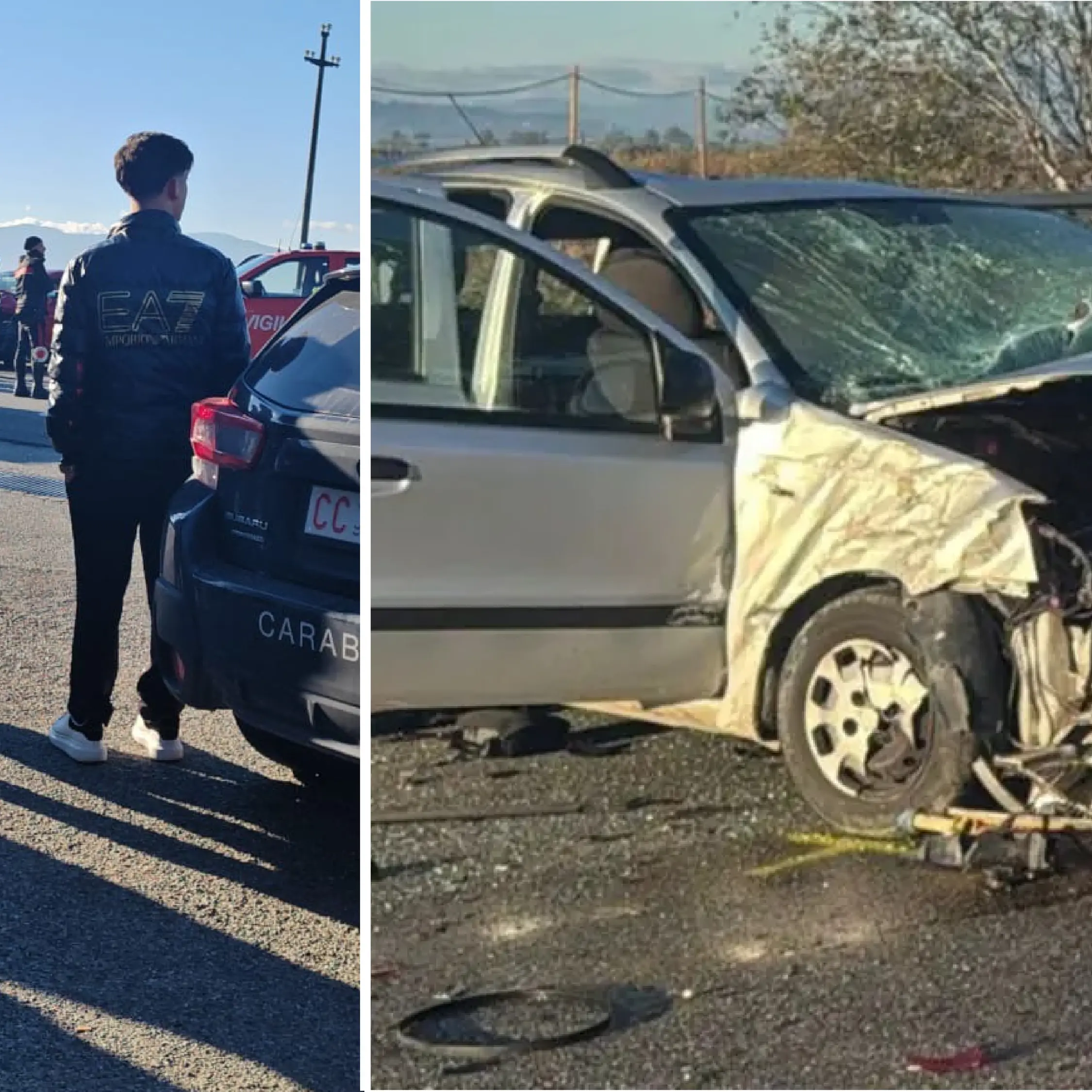 Due giovani fidanzati di 20 e 21 anni\u00A0morti nello schianto devastante sulla Statale 106:\u00A0ci sono anche 4 feriti, uno è grave\n