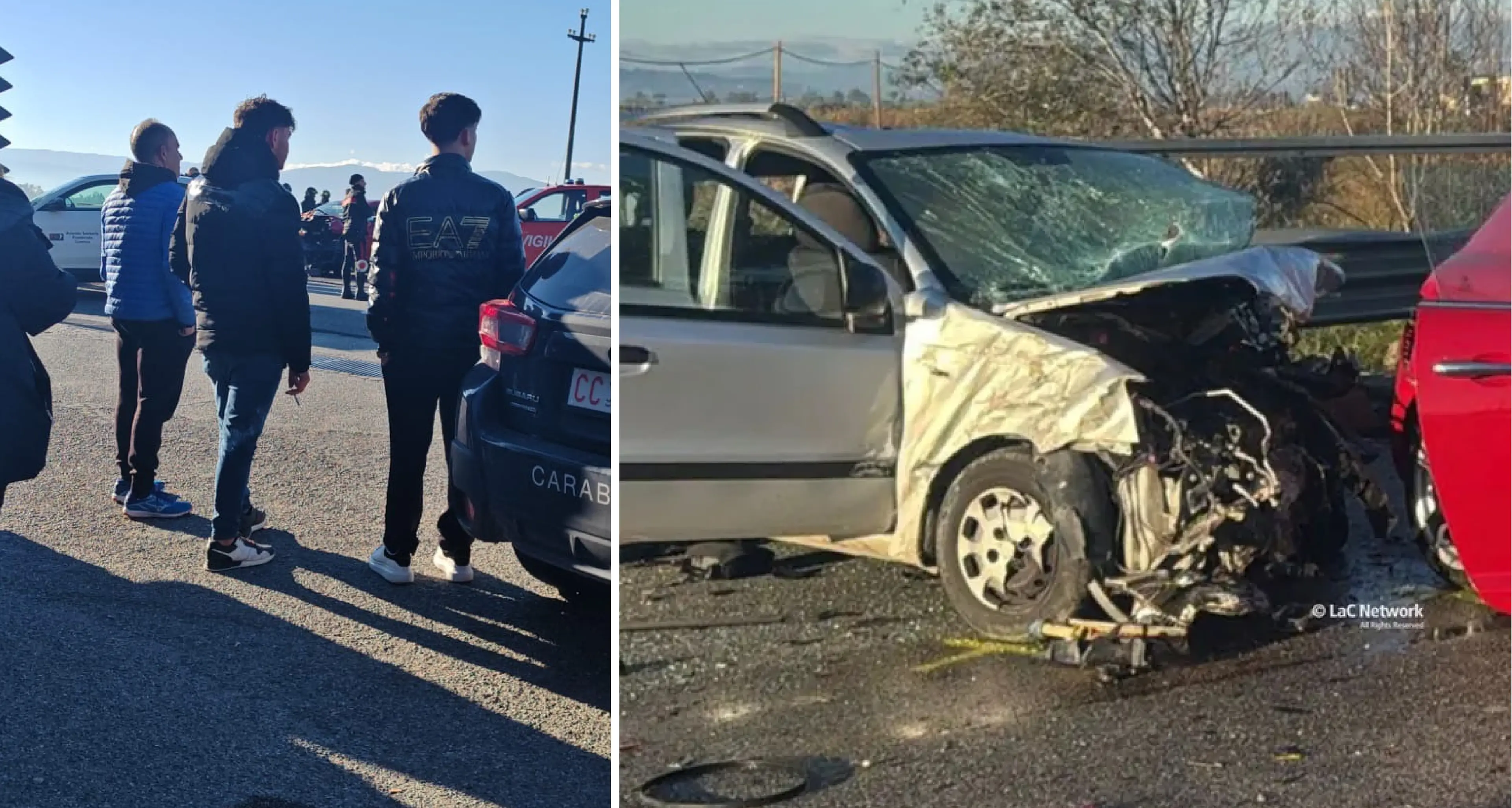 Due giovani fidanzati di 20 e 21 anni\u00A0morti nello schianto devastante sulla Statale 106:\u00A0ci sono anche 4 feriti, uno è grave\n