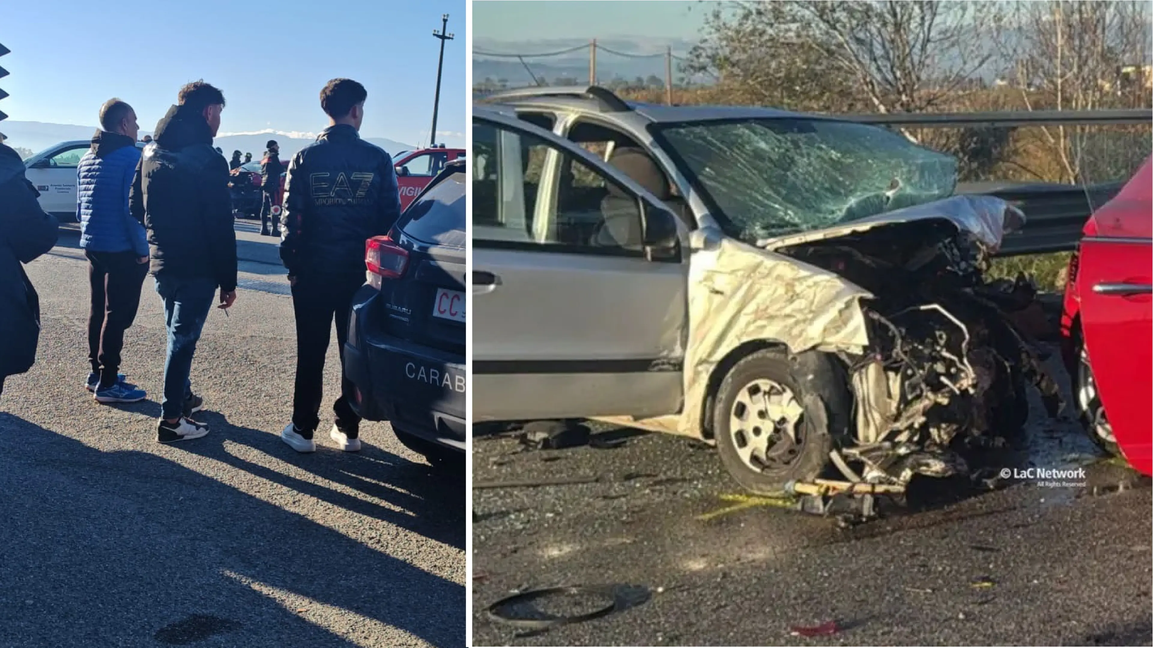 Due giovani fidanzati di 20 e 21 anni\u00A0morti nello schianto devastante sulla Statale 106:\u00A0ci sono anche 4 feriti, uno è grave\n