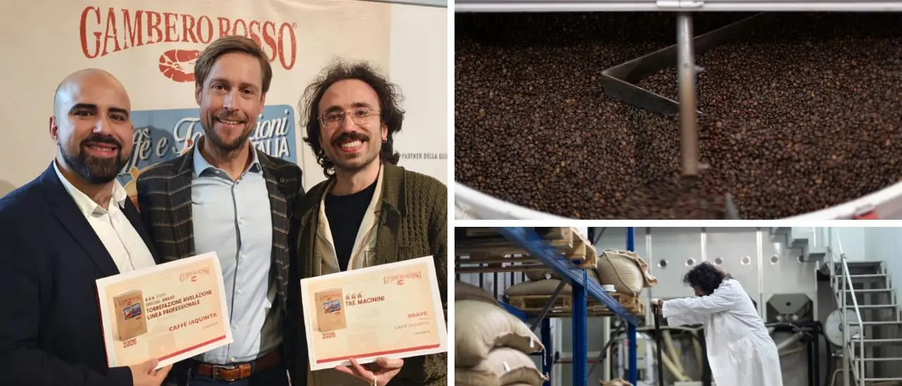 Due calabresi\u00A0conquistano il Gambero Rosso: la rinascita del Caffè Iaquinta\u00A0diventa “Rivelazione Linea Professionale”\n