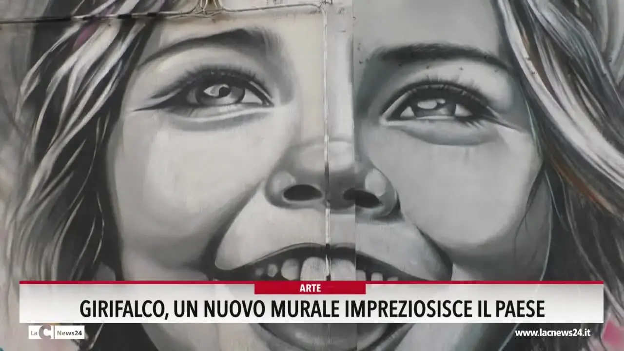 Girifalco, un nuovo murale impreziosisce il paese
