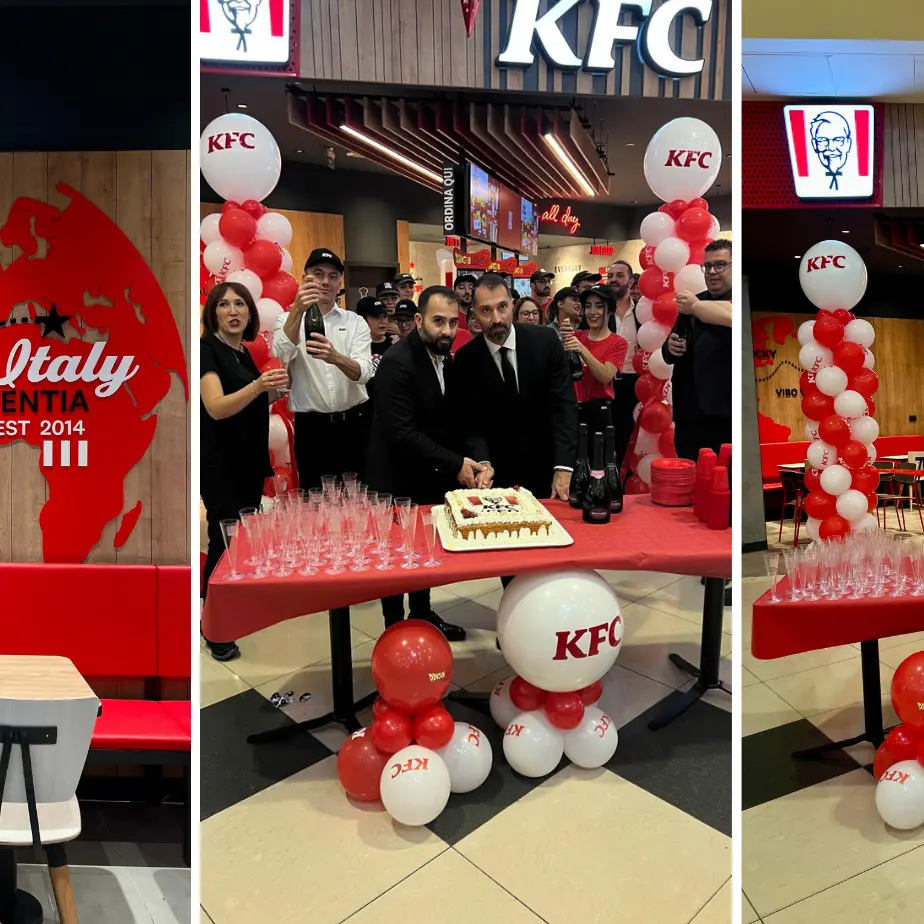 KFC, nuova apertura al centro commerciale Vibo Center: il brand cresce anche in Calabria\n