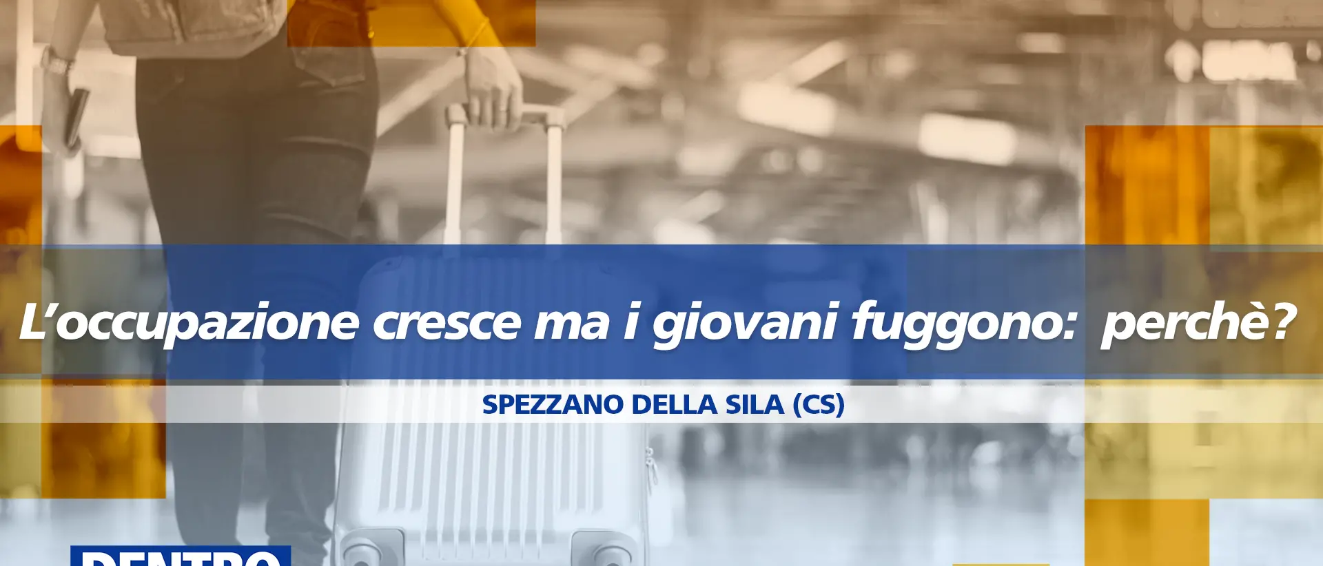 Il Mezzogiorno e il fenomeno dello\u00A0spopolamento: focus a Dentro la notizia