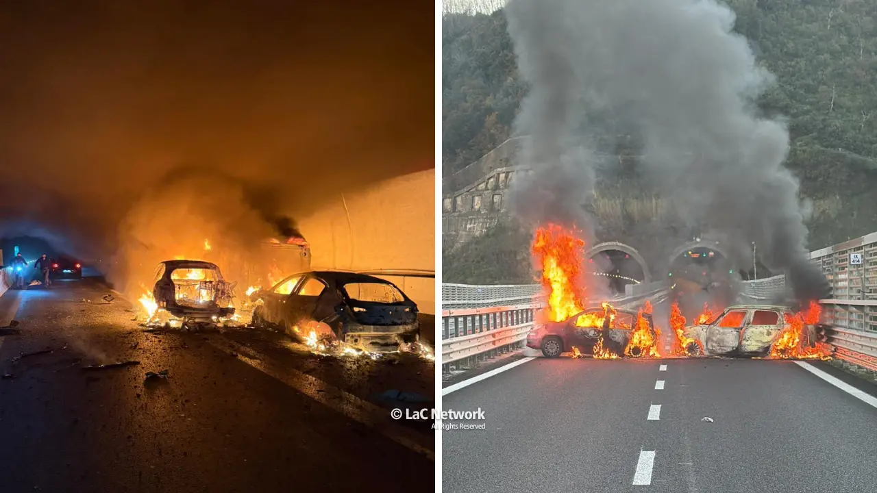 Assalto al portavalori sull’A2 nel Reggino: parte dei soldi distrutta dal fuoco, s’indaga negli ambienti della ‘ndrangheta