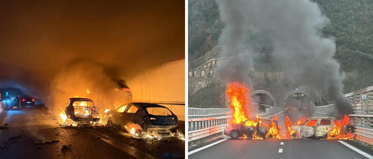 Assalto al portavalori sull’A2 nel Reggino: parte dei soldi distrutta dal fuoco, s’indaga negli ambienti della ‘ndrangheta