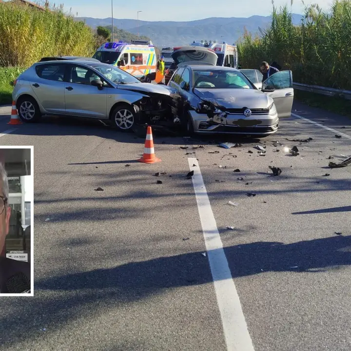 Incidente sulla SS 107 a Rende: coinvolto l’ex sindaco Marcello Manna