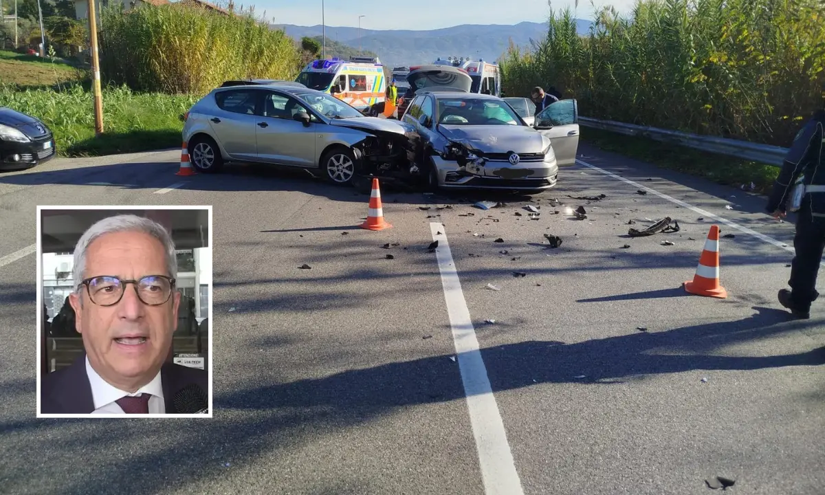 Incidente sulla SS 107 a Rende: coinvolto l’ex sindaco Marcello Manna