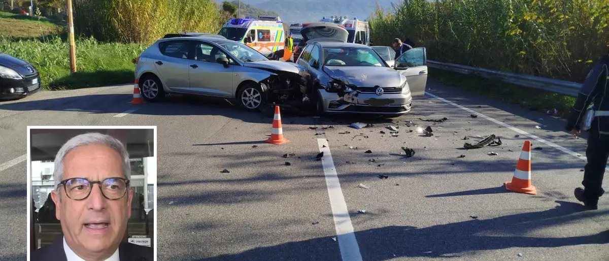 Incidente sulla SS 107 a Rende: coinvolto l’ex sindaco Marcello Manna