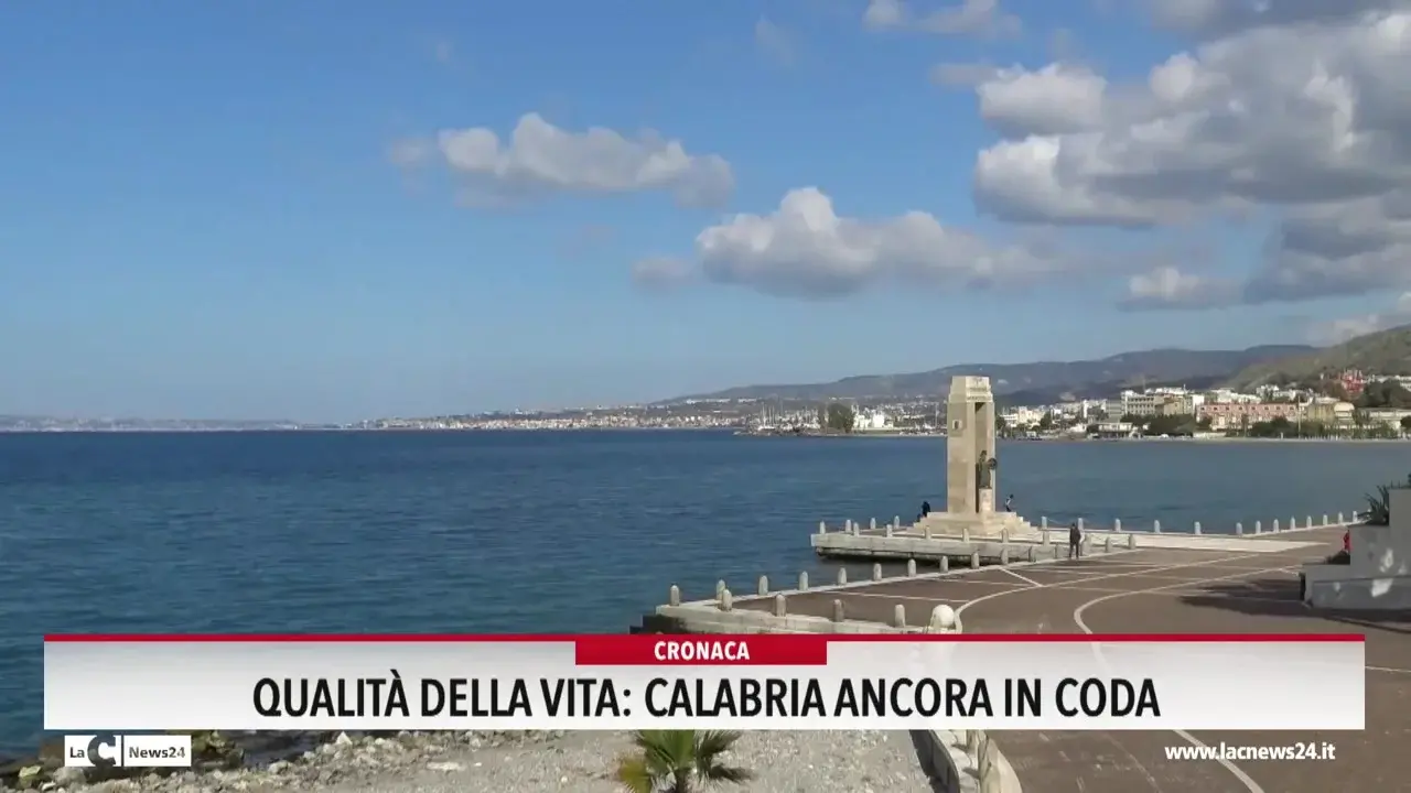Qualità della vita, Calabria ancora in coda