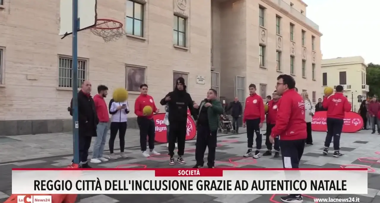 Reggio città dell'inclusione grazie ad Autentico Natale