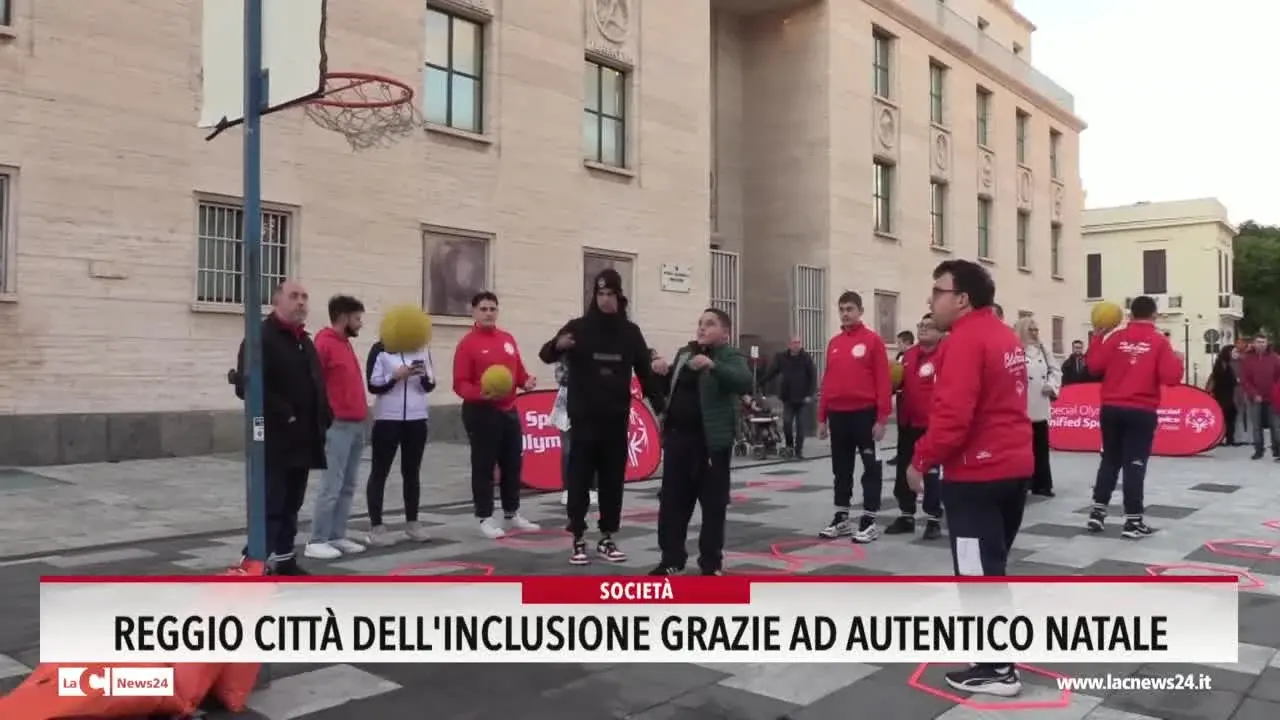 Reggio città dell'inclusione grazie ad Autentico Natale