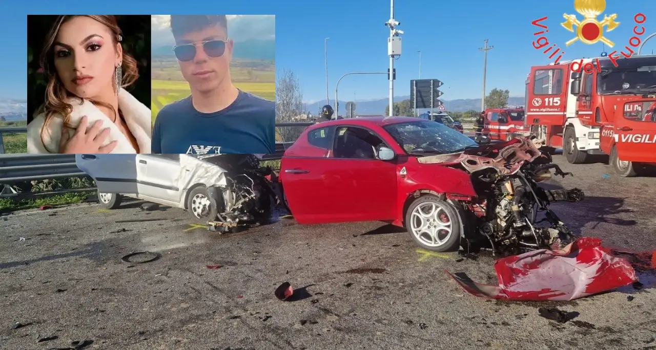 Ventenni morti nell’incidente sulla Statale 106, domani i funerali di Chiara e Antonio. Proclamato il lutto cittadino a Cassano\n