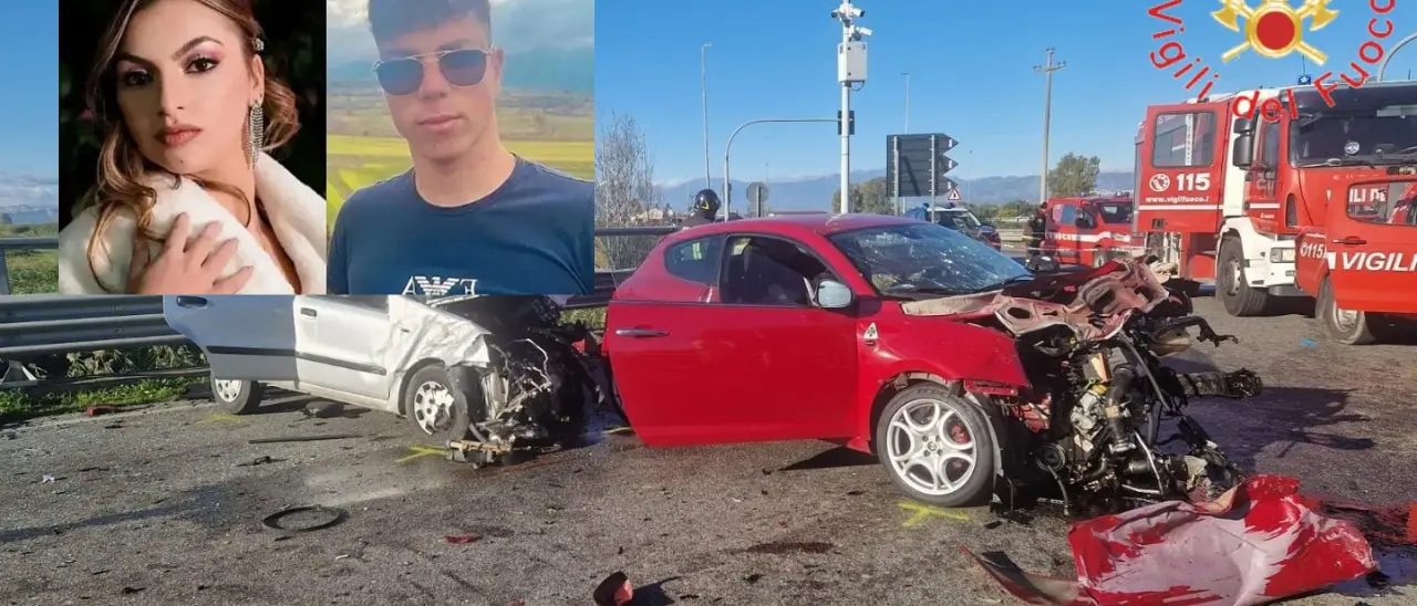 Ventenni morti nell’incidente sulla Statale 106, domani i funerali di Chiara e Antonio. Proclamato il lutto cittadino a Cassano\n