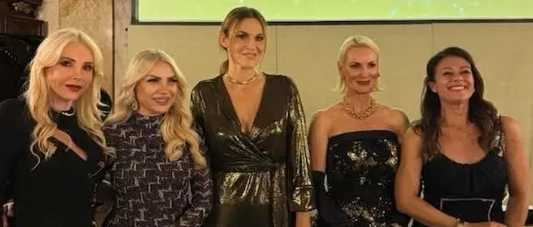 Giusy Versace premiata in occasione del Gala 'MYTHOS' a Roma\n