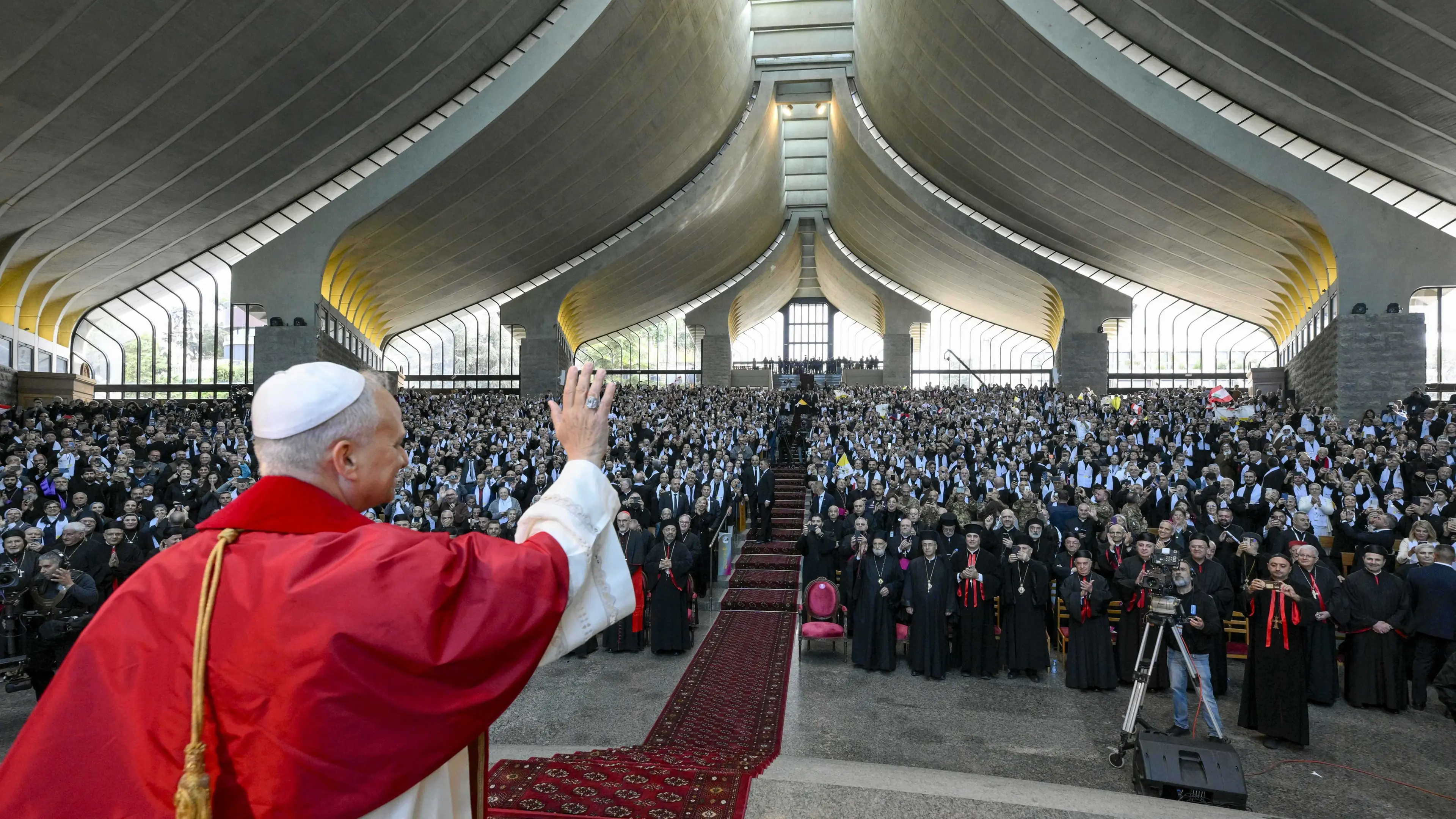 <p>Papa Leone in Libano</p>\\n , VATICAN MEDIA