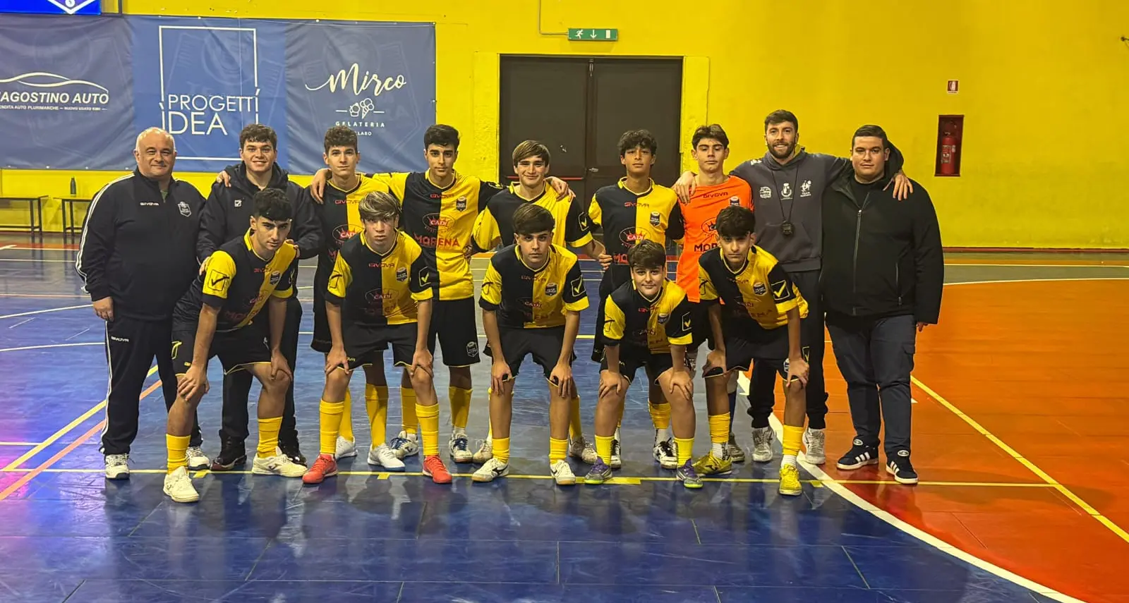 Futsal, l’Under 17 giallo-blu: Cadi Antincendi Futura travolgente, 22-2 alla Ludos\n