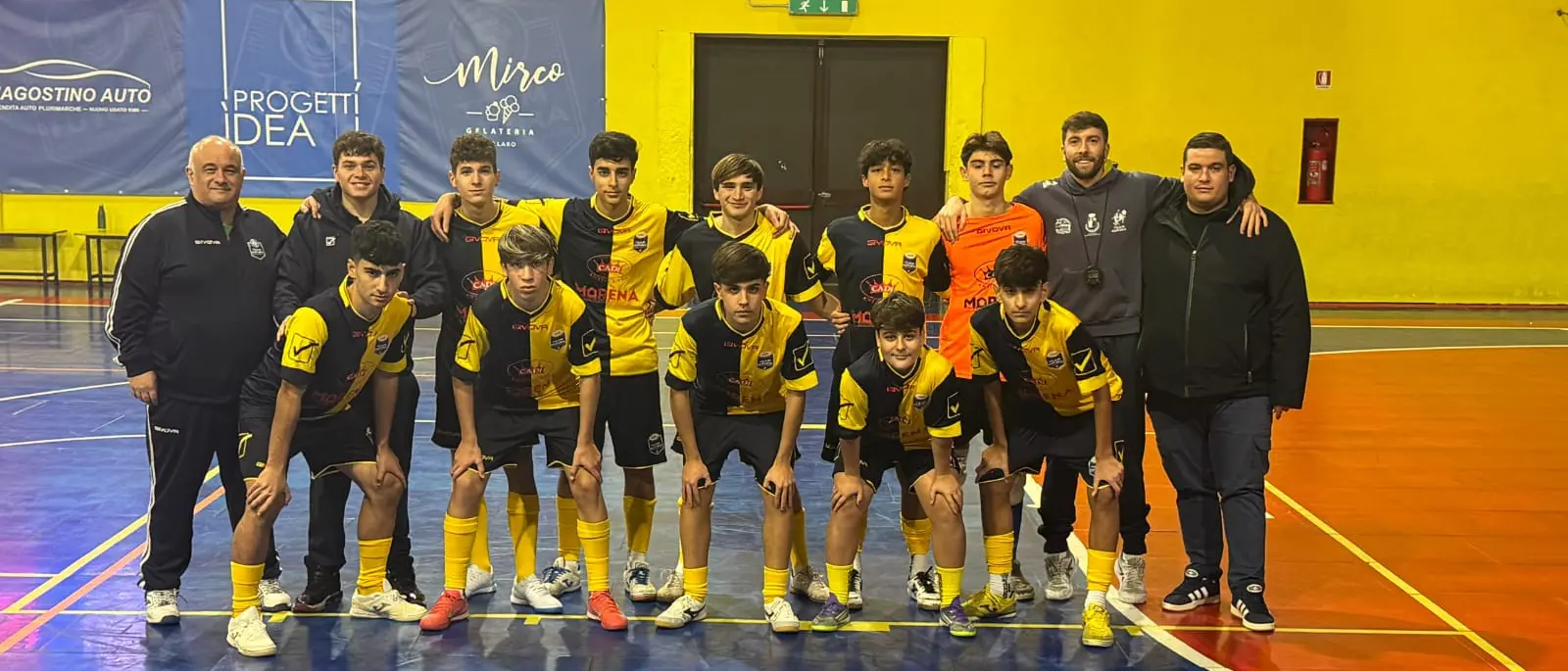 Futsal, l’Under 17 giallo-blu: Cadi Antincendi Futura travolgente, 22-2 alla Ludos\n
