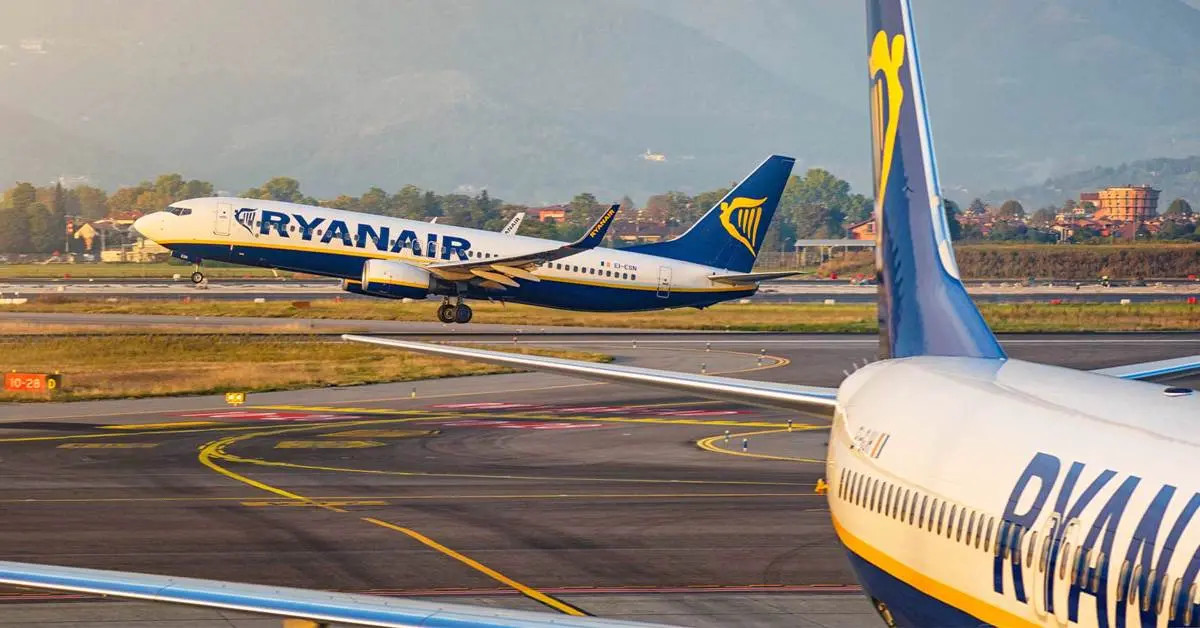 Aeroporti calabresi, Ryanair celebra 5 milioni di passeggeri sulla rotta Lamezia-Bergamo: risultati record in 17 anni\n
