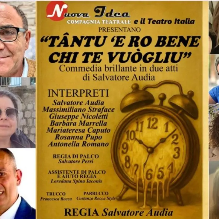 Teatro, a San Giovanni in Fiore tutto pronto per “Tantu ‘e ro bene chi te vuogliu” della Compagnia Nuova Idea\n