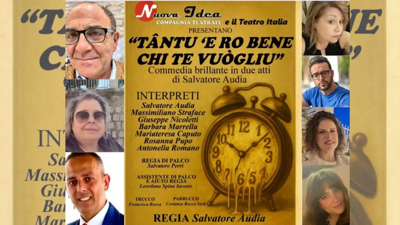 Teatro, a San Giovanni in Fiore tutto pronto per “Tantu ‘e ro bene chi te vuogliu” della Compagnia Nuova Idea\n