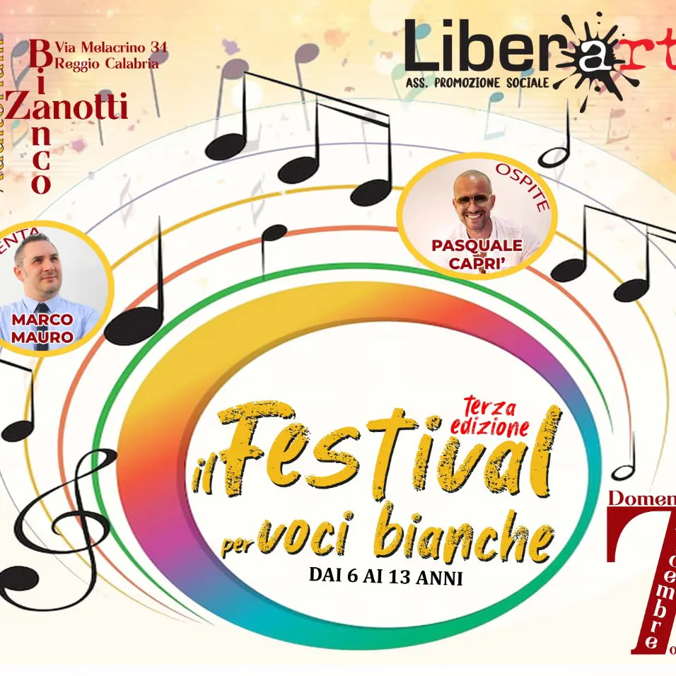 Giovani voci in gara a Reggio Calabria con il Festival Voci Bianche: al vincitore una borsa di studio\n