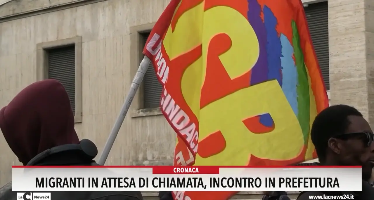Migranti in attesa di chiamata, incontro in prefettura