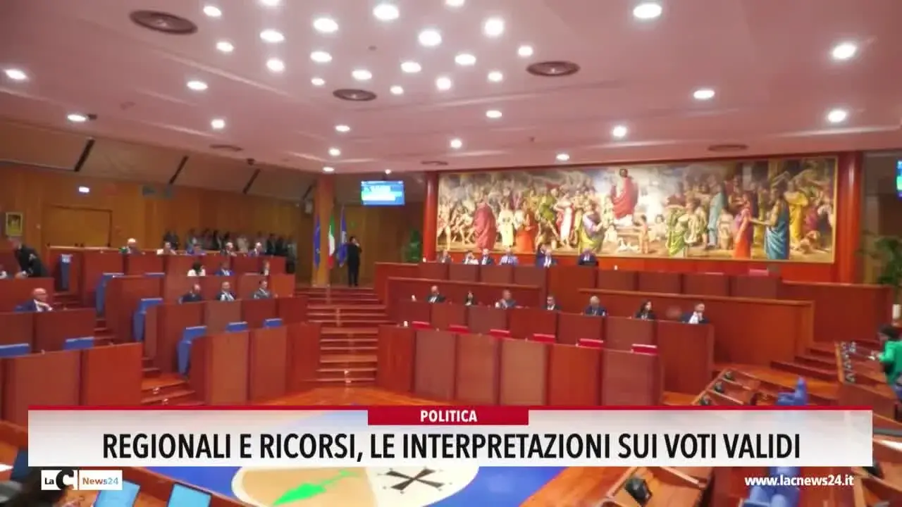 Regionali e ricorsi, le interpretazioni sui voti validi