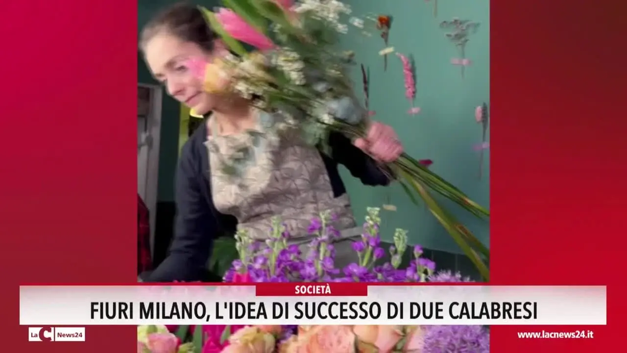 Fiuri Milano, l'idea di successo di due calabresi