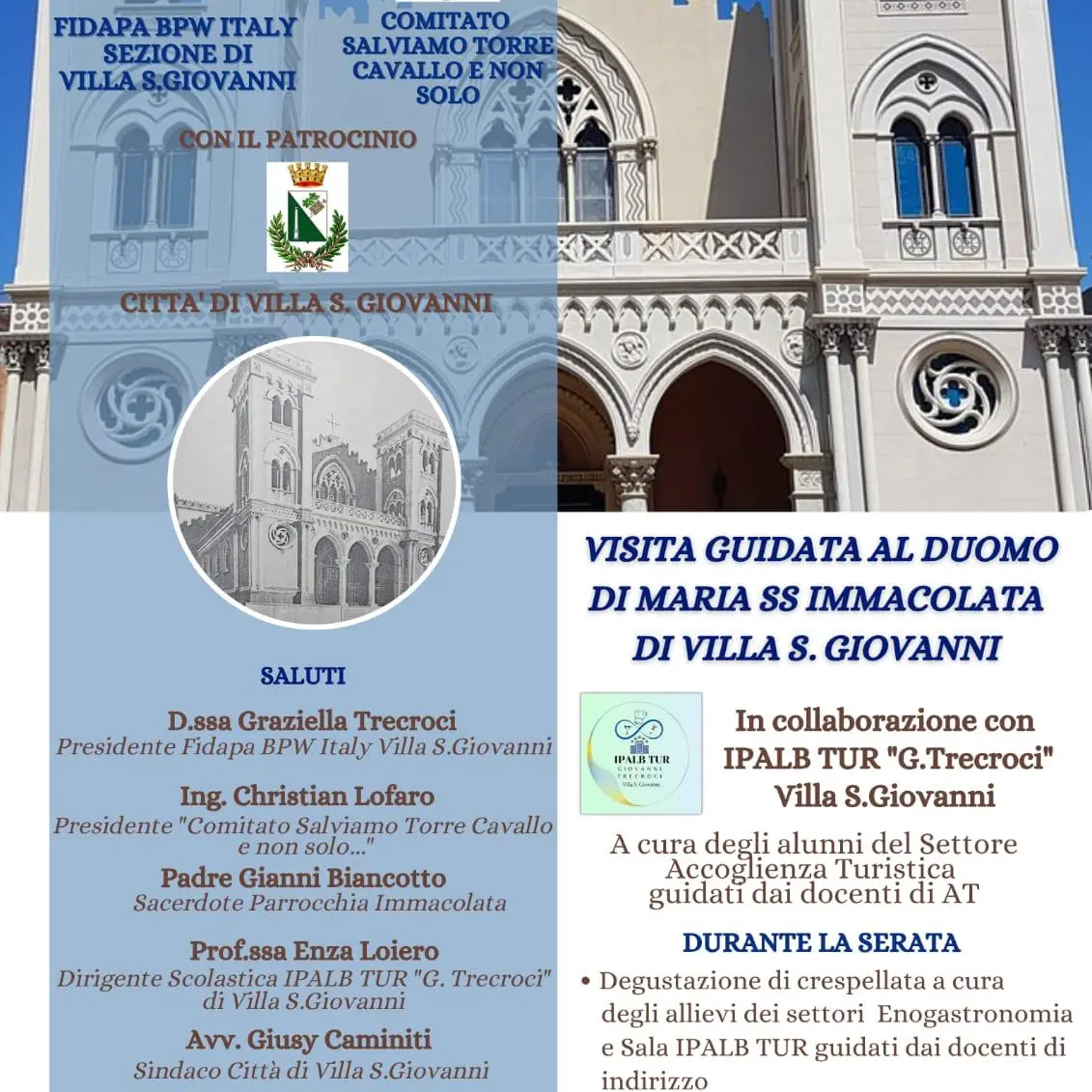 Villa San Giovanni, visita guidata al Duomo di Maria SS Immacolata\n