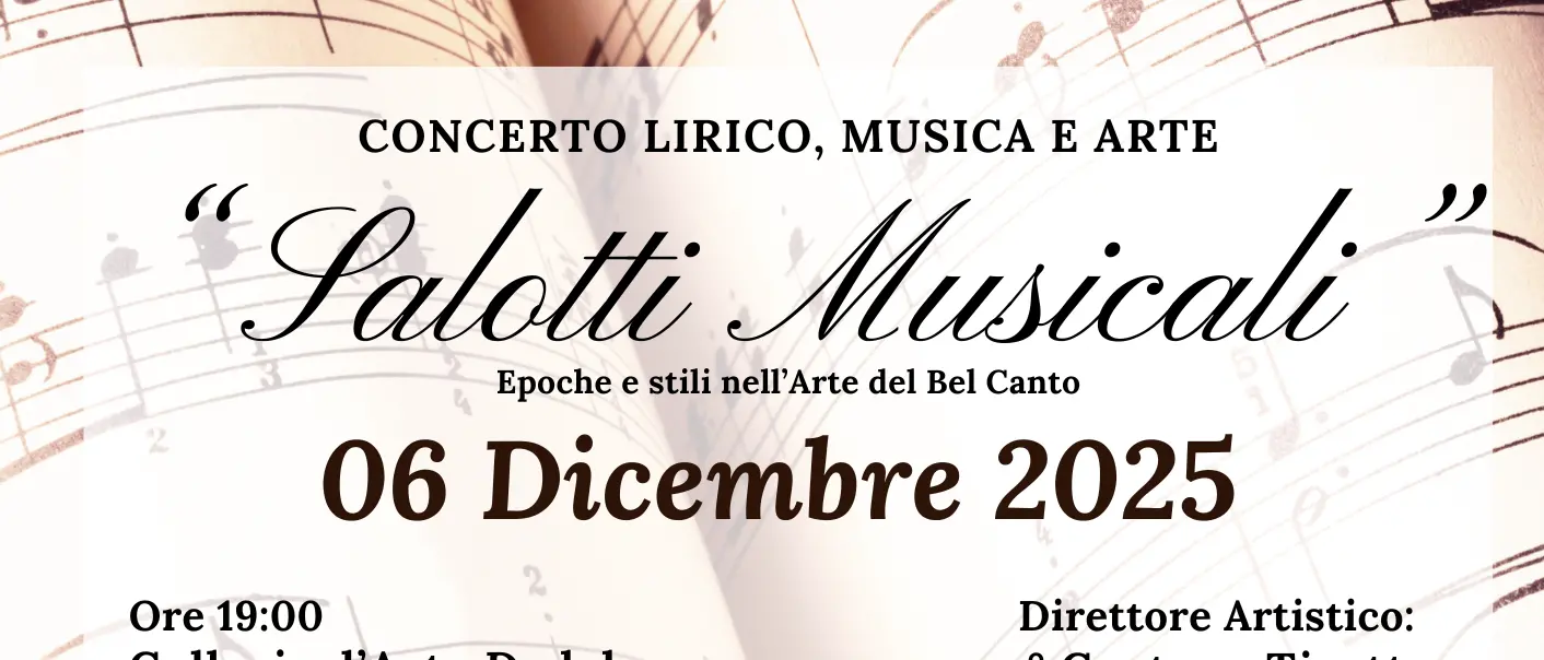 Reggio,\u00A0“Salotti Musicali” tra lirica e arte alla Galleria Dedalo\n