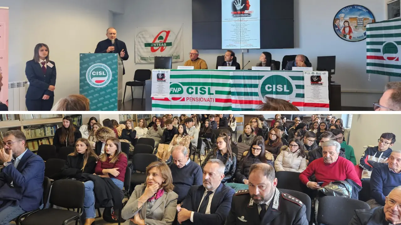 All’Ipseoa di Vibo studenti, istituzioni e sindacati a confronto sul tema della violenza di genere