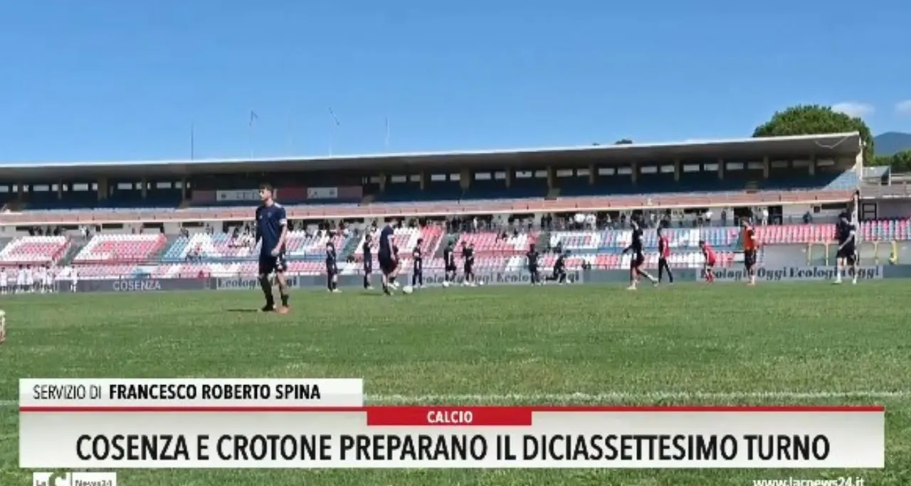 Cosenza e Crotone preparano il diciassettesimo turno