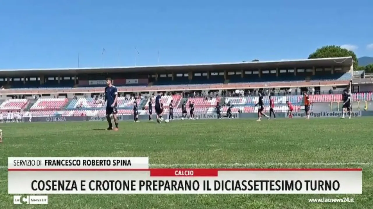 Cosenza e Crotone preparano il diciassettesimo turno
