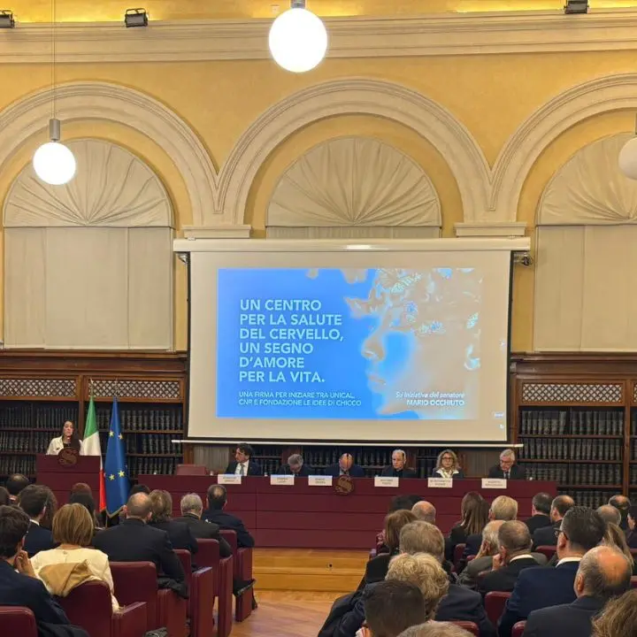 Benessere mentale, presentato in Senato il “Centro per la salute del cervello\u00A0Francesco Occhiuto”\n