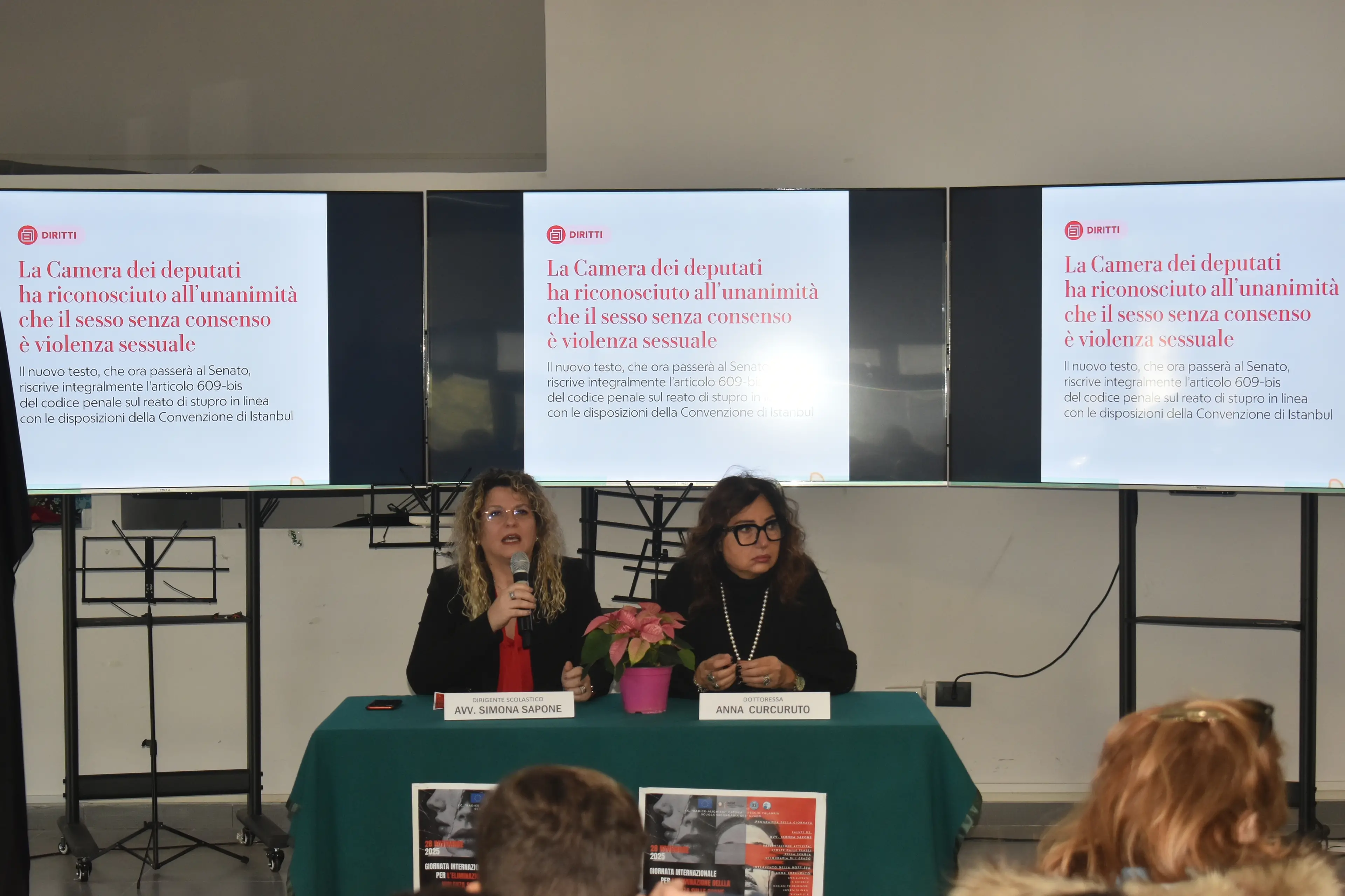 Reggio, giornata internazionale per l’eliminazione della violenza sulle donne all’IC “Radice Alighieri”\n