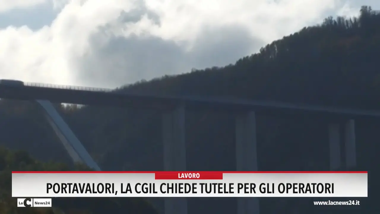 Portavalori, la Cgil chiede tutele per gli operatori