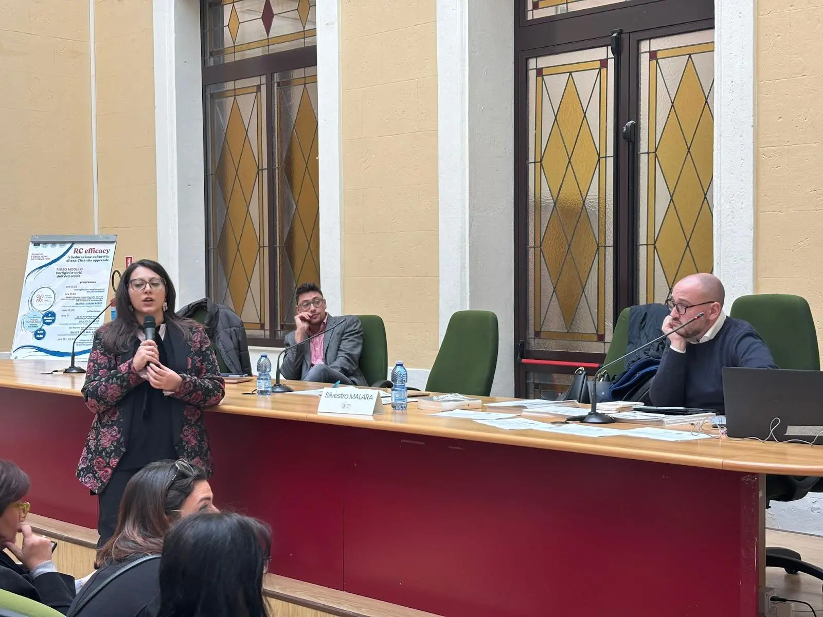 A Palazzo Alvaro il terzo appuntamento formativo del progetto ‘RC efficacy’. Docenti e formatori impegnati sul tema ‘Vertigini e virtù dell’era onlife’\n