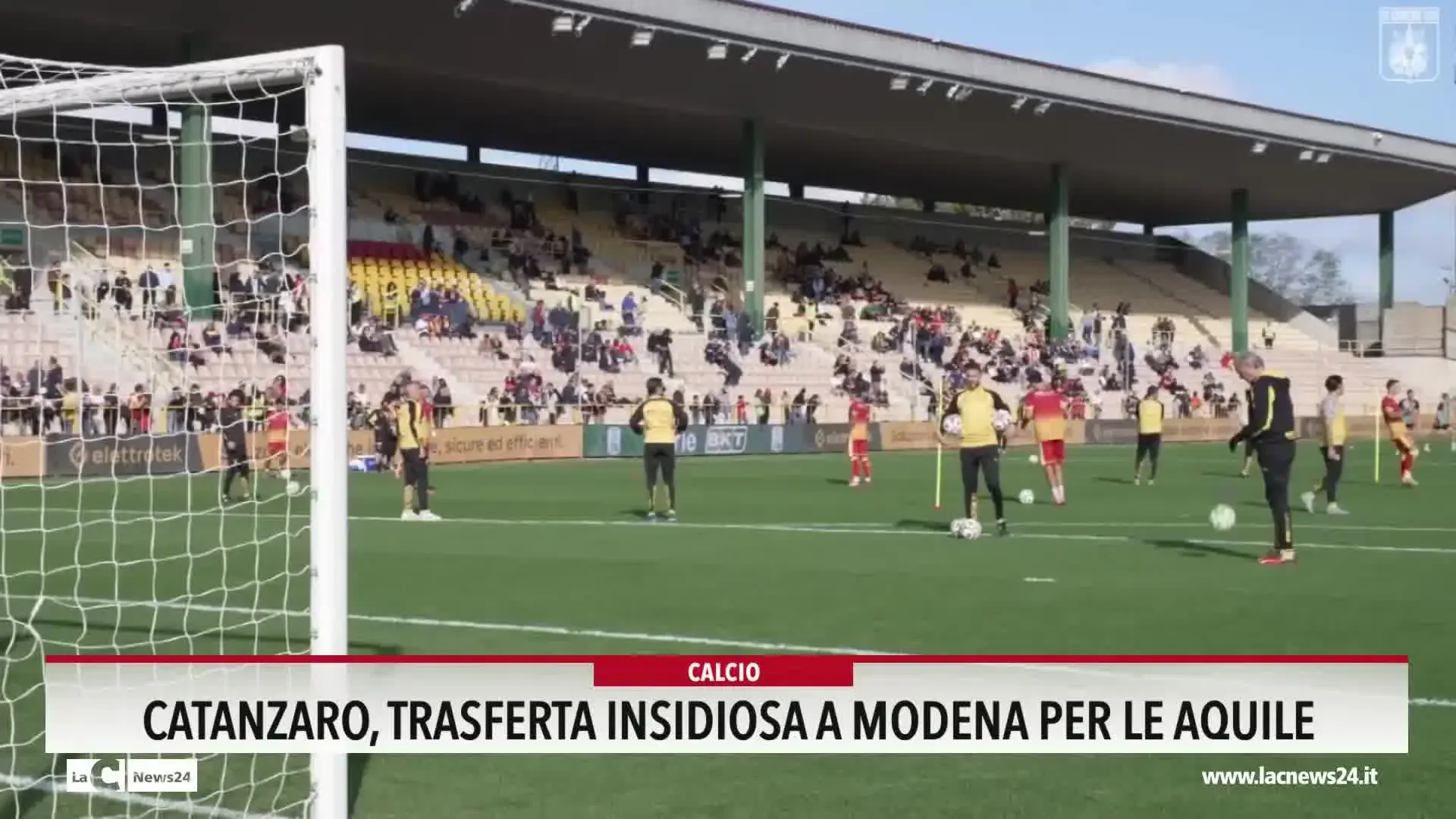 Catanzaro, trasferta insidiosa a Modena per le aquile