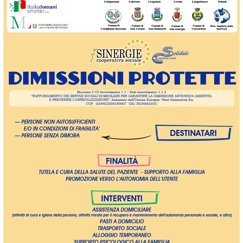 Dimissioni Protette prorogate: assistenza gratuita garantita fino a giugno 2026\n