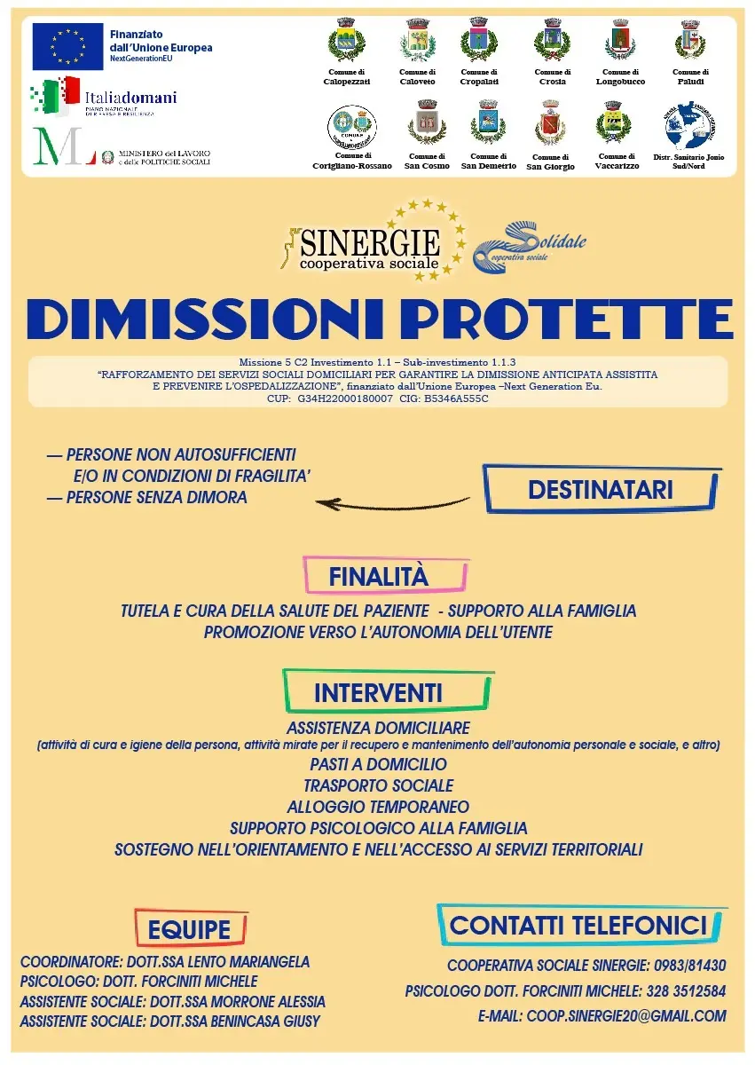 Dimissioni Protette prorogate: assistenza gratuita garantita fino a giugno 2026\n