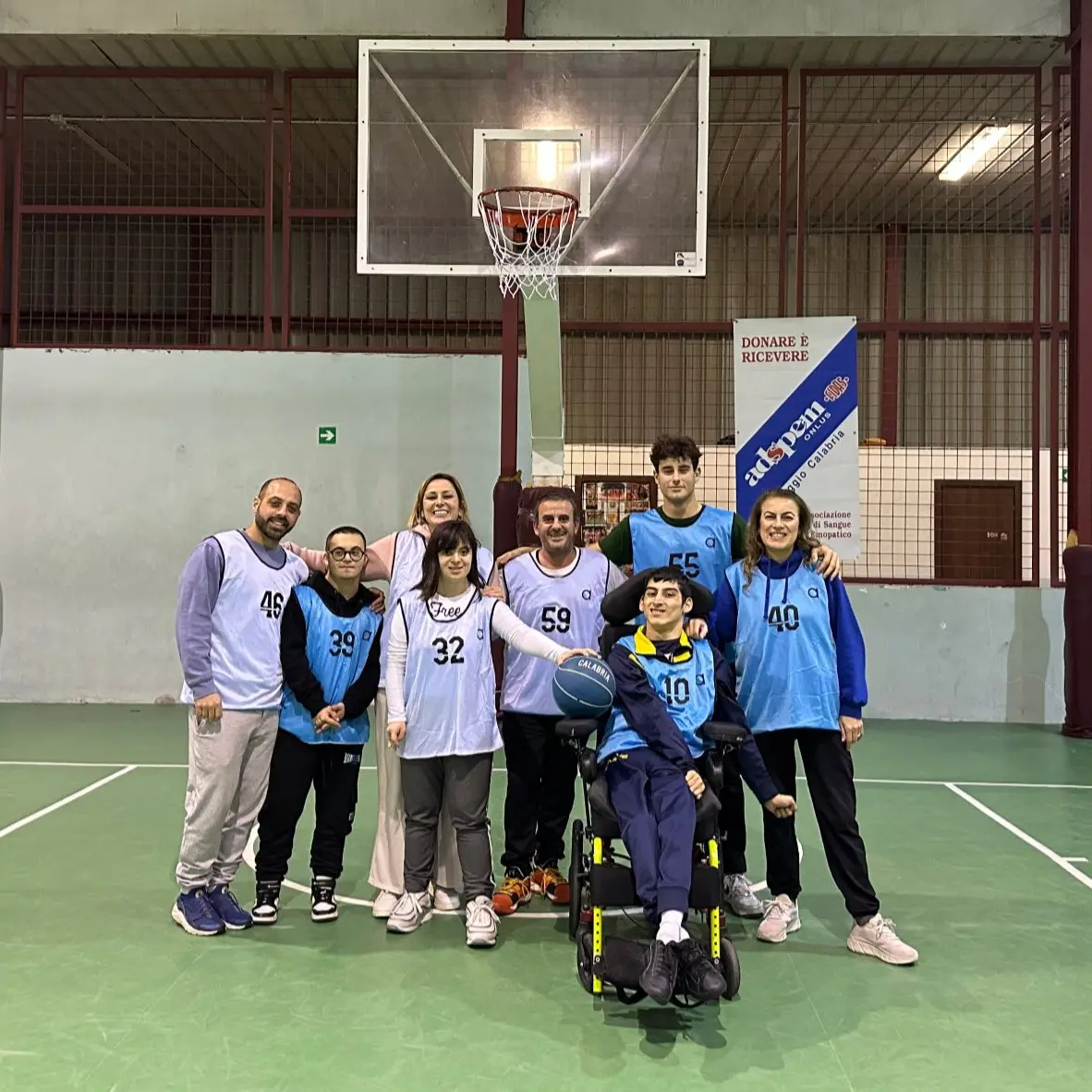Aleandre Basket RC celebra il 3 dicembre con il Baskin: «Lo sport dove ognuno è protagonista»\n